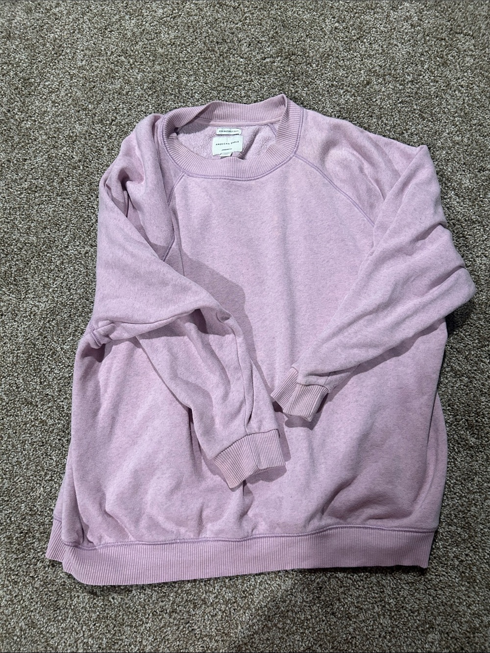 Madewell Lilac Crewneck Sweatshirt